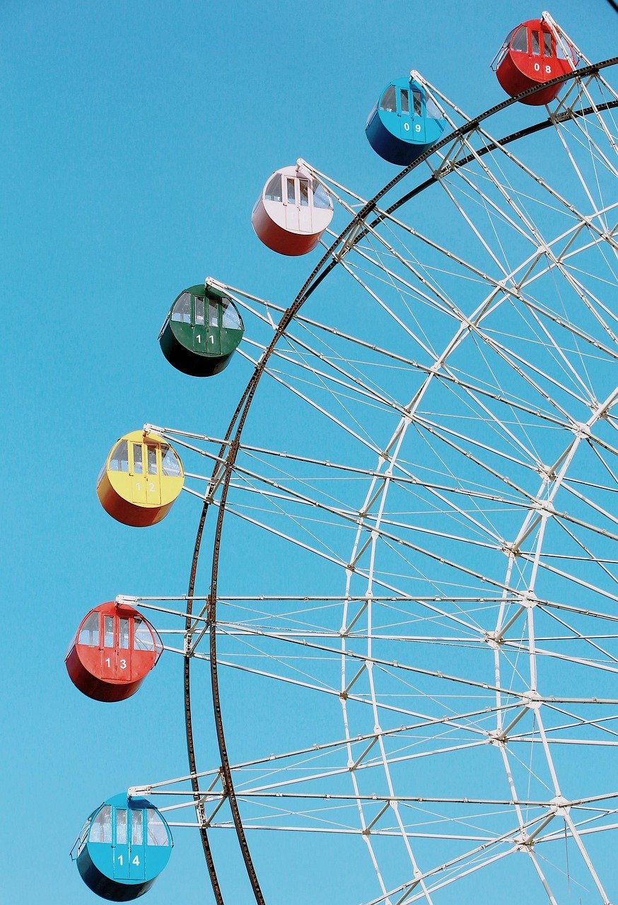 Home ferris wheel, amusement park, ride, nature, adventure, outdoors, sky, urban
